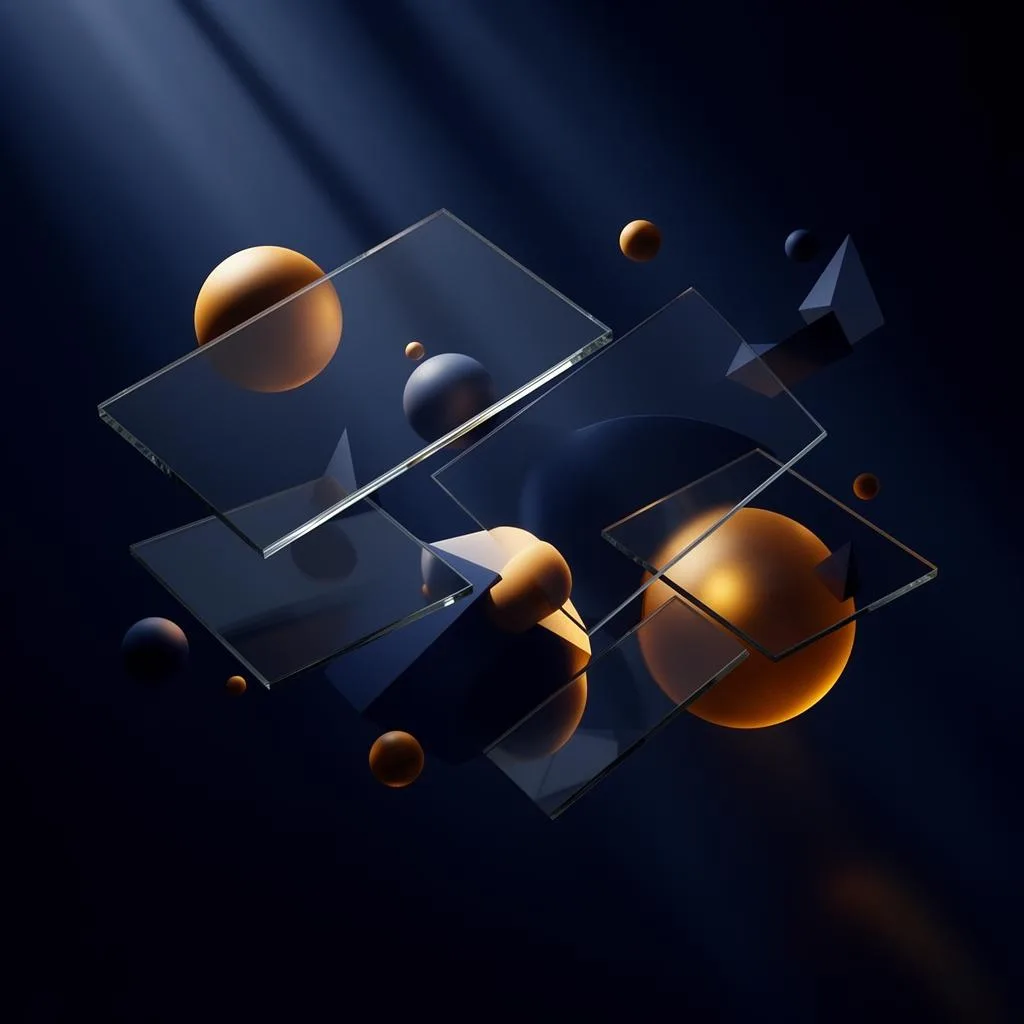 nove Webdesign – moderne 3D-Komposition